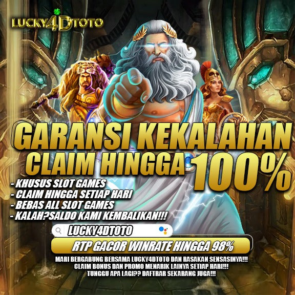 INFO TERBARU LUCKY4DTOTO TOGEL DAN CASINO TERPERCAYA